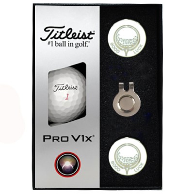 타이틀리스트 PRO V1x 3구 볼마커 2조세트