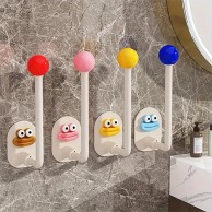 949_해피페이스 다용도 플라스틱 걸이 4개