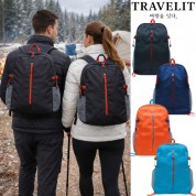 트래블잇 프리미엄 에어 폴딩백팩 PAB-01 초경량 등산가방-블랙