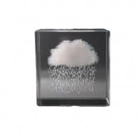 CI756 에코라이프 큐브 크리스탈 LED 데스크탑 장식품 (주문제작)