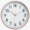 300 로즈골드입체숫자벽시계