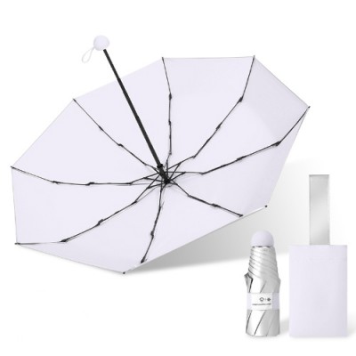 로페리아 5단 컴팩트 티타늄 실버 암막우양산(가방포함)(0216009)