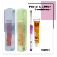다기능컵 파스텔클린미세모 페리오 칫솔치약세트