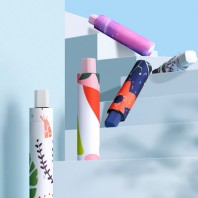 CH442 에코라이프 노르딕 자외선차단 수동양산 3단우산