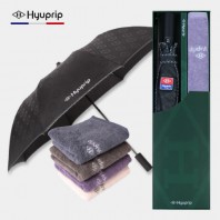 협립 2단 엠보 바이어스 자동우산 +협립호텔코마170타월-세트
