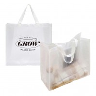 무료인쇄 타포린 시장가방 투명 대형 바닥보강없음(45*40*20cm)