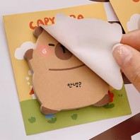 미니미니 카피바라 점착 메모지 Y2601