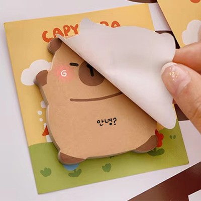 미니미니 카피바라 점착 메모지 Y2601