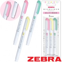 제브라 마일드라이너3색세트