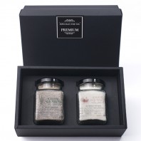 신안천일염 프리미엄 소금답례품 2P Set 블랙캡