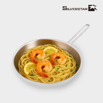 실버스타 Aha(아하) 304고급 통3중 인덕션IH 무연마제 스텐후라이팬 28cm