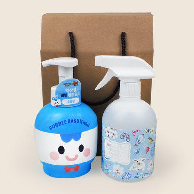 부케가르니 섬유탈취제+브레드이발소 핸드워시 2종세트