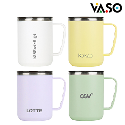 [바쏘] 스위트 스텐 이중구조 머그 450ml