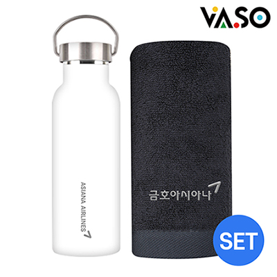 [바쏘] 테너 텀블러 + 타올세트