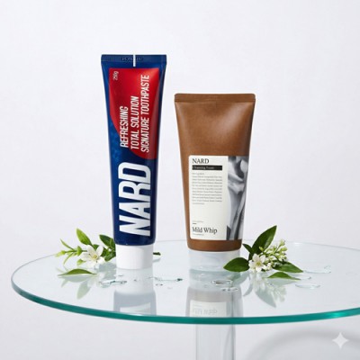 Nard 나드 클렌징폼 치약 2종세트