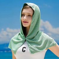 메쉬 후드 스포츠 쿨타올 K2571