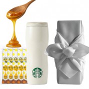 스타벅스 SS 콩코드 화이트 사이렌 텀블러 국내산 허니스틱 보자기 세트