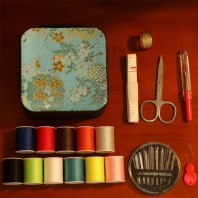 제이엘 전통문양 11색 반짇고리