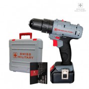 [스위스밀리터리] 리튬이온 18V 전동 햄머 드릴