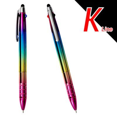 케이라인 레인보우uv니들3색터치펜(독일잉크/스위스팁)