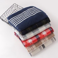 멀티 데일리웜 체크 망토 담요 블랭킷