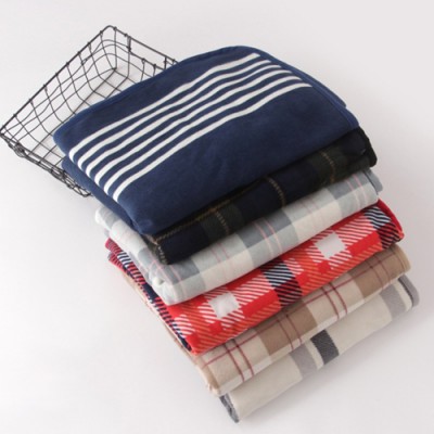 멀티 데일리웜 체크 망토 담요 블랭킷