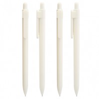 굳 스노우백색 볼펜