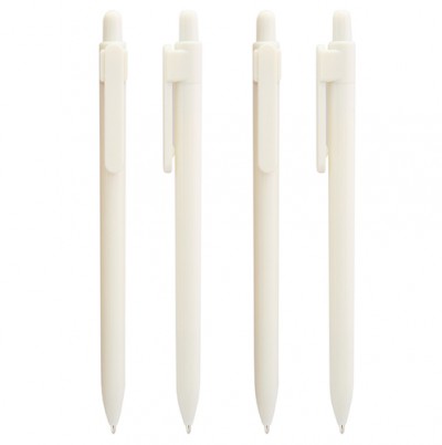 굳 스노우백색 볼펜