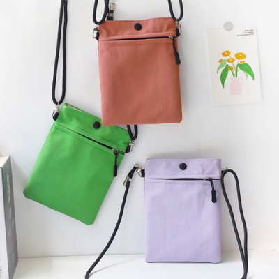 제이탑 심플 메신저 핸드폰 가방 미니 파우치