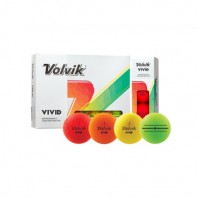 볼빅 2023 비비드 VIVID 포커스라인 컬러볼 3피스 12구(1더즌)