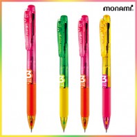 [모나미] 형광 플립3색