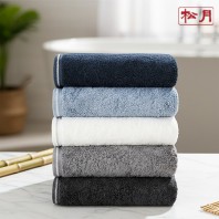 송월 베이직 보더라인 무지 타월 190g