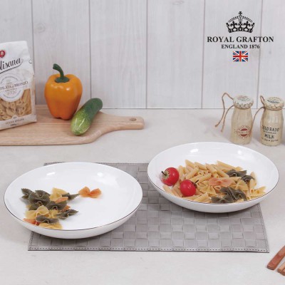 [RG] 최고급 본차이나 모던골드 9.5파스타접시 2P