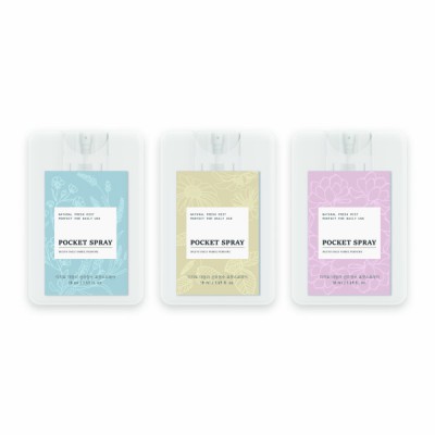 디지토 데일리 섬유향수 탈취제 카드형 디퓨저 포켓스프레이