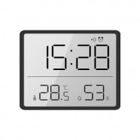 CJ369 에코라이프 심플 교육용 LCD 슬림형 알람 전자시계 온습도계