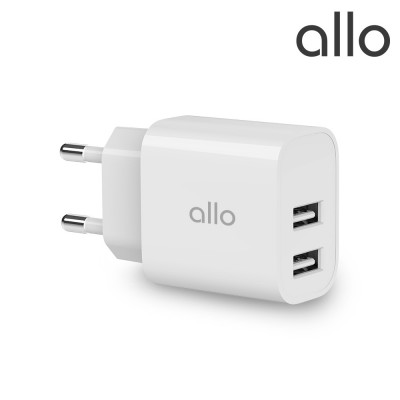 알로코리아 UC201 핸드폰 휴대폰 여행용 USB 듀얼 충전기