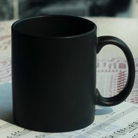 르네 무광올블랙머그