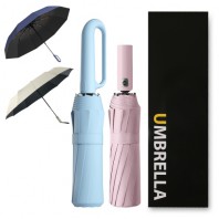 3단 10K 버클핸들 12K 24BONE 전자동 우산 2p 세트