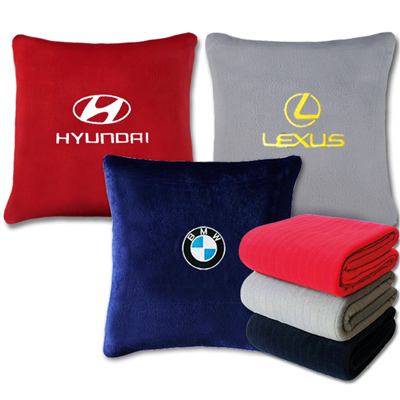 벨보아  후면 쿠션담요-골지