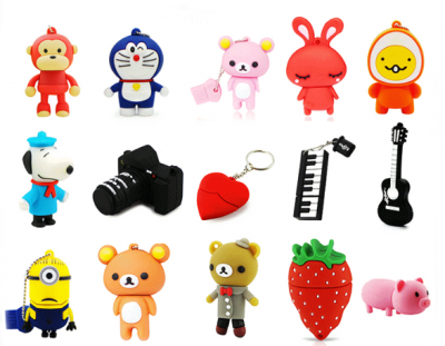 주문제작 캐릭터 USB 메모리 (8~64GB) 3D