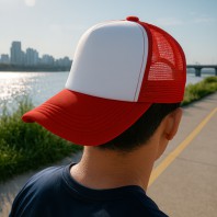 로페리아 칼라 메쉬 캡모자(0216310)