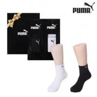 [퓨마] 남성 캐쥬얼 겸용 스포츠 중목양말 2족세트