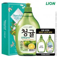 참그린 청귤500용기 1P 유포지스티커부착무료