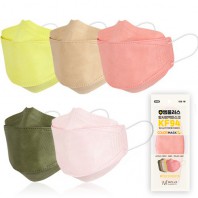 엠플러스KF94황사방역 컬러 마스크 대형1매입 / KF94 컬러 마스크 대형