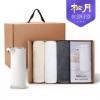 송월타올 디스펜서 기프트세트 01 (뉴베이직 타올 130g * 3P + 웰세스 디스펜서 360ml 1P)