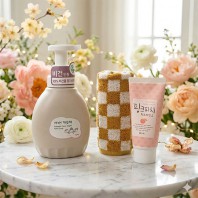 핸드워시 아이깨끗해 프리미엄 클린 비건 450ml 핸드크림 핸드타올 3종세트