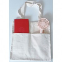 캔버스면 10수 앞주머니 에코백