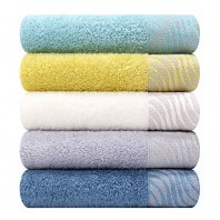 송월타올 샤보렌 물결 160g 뱀부타올 뱀부얀수건 세면타올