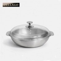 델라고 통5중 무연마 스텐 뚝배기 (쿠커)