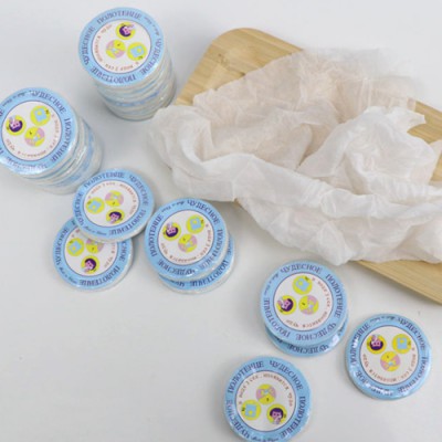 휴대용 미니 압축타올 일회용티슈 10개입 K2684